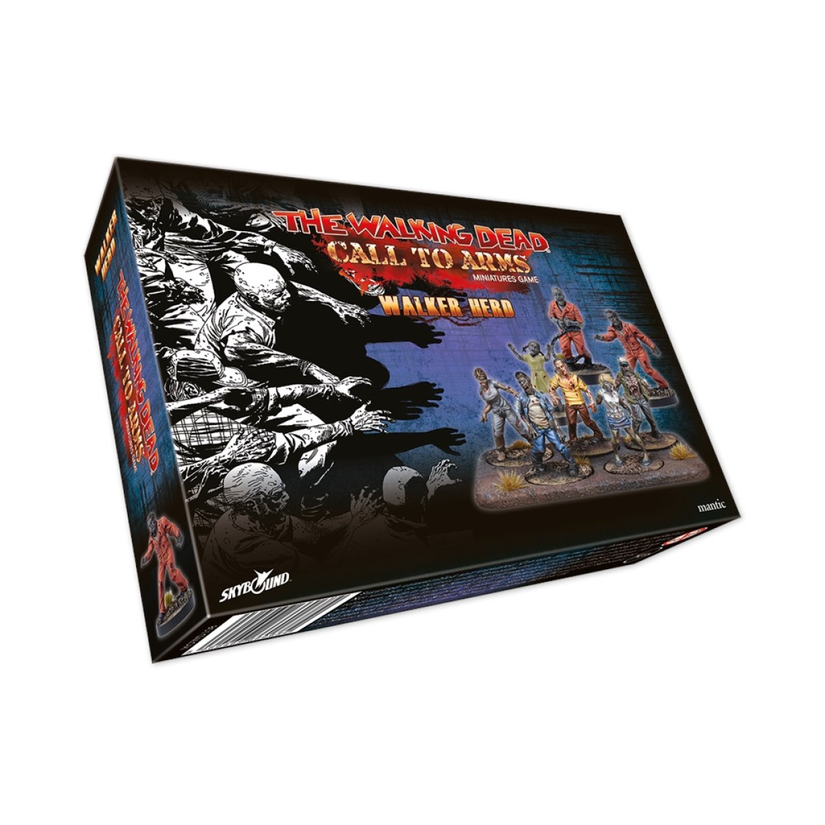 The Walking Dead Call to Arms Skirmish Game Walker Herd Pack